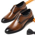 Men's Leather Casual Shoes for Formal Dress and Work Occasions